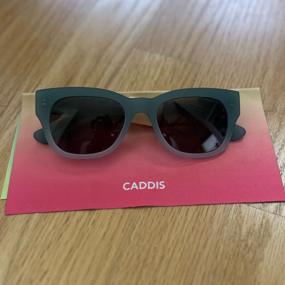 Caddis Miklos Custom Sunglasses Progressives 1.50 / Matte Teal / Brackish Gray